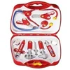 Image de valise de médecin avec accessoires 11 pièces rouge 26,5 cm