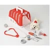 Image de Set vétérinaire avec chien, cage et accessoires