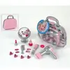 Image de Activités créatives mallette coiffure Klein Jouets Braun Rose 27,5x11x22,2 cm A0700467