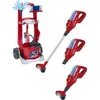 Image de Vileda - Chariot De Menage + Aspirateur Upright 3en1 Pour Enfant - Jouet D'imitation