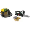 Image de Set bûcheron Bosch - - 8197 - Tronçonneuse électronique, casque avec visiere et gants - Jouet d'imitation - Des 3 ans