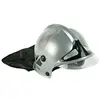 Image de casque de pompier en argent