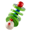 Image de Haba hochet Flapsi junior 11 cm bois vert/bleu