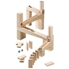 Image de set de départ de piste de billes en bois 45 pièces