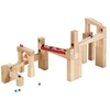 Image de piste à billes classique en bois 42 pièces