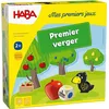 Image de HABA - Premier Verger - Jeu de Société pour Enfant - Jeu en Bois Educatif et Coopératif - Développe l’Imagination et la Motricité - 1 à 4 Joueurs - 2 Ans - 3592 en occasion ou reconditionné