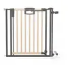Image de Barrière d'escalier à pression Easylock Plus bois/métal 84,5 cm - 92,5 cm Nature