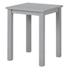 Image de Table d'Appoint en Bois Massif "Nina" 55cm Gris Laqué