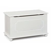 Image de Coffre à Jouets en Bois Massif "Emaz" 53cm Blanc