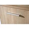 Image de Commode 6 portes blanc et chêne clair Elzia