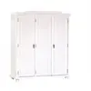 Image de INTERLINK Armoire Bastian 3 portes blanc