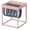 Image de Table d'Appoint Design "Porte-Magazine" 40cm Rose