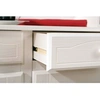 Image de Vaisselier 4 Portes Bois Massif "Alienor" 198cm Blanc