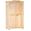 Image de Armoire 2 Portes Pin Cardaillac 180cm Naturel