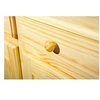 Image de Links 30500000 pamima bahut bas 2 portes vernis naturel 43 x 88 x 87 cm