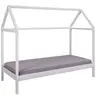 Image de Lit Enfant Cabane "Sunny" 90x200cm Blanc