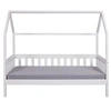Image de Lit Enfant Cabane "Pedro" 90x200cm Blanc