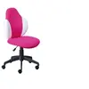 Image de Jessi Chaise de bureau framboise, blanc.