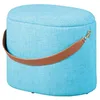 Image de Inter Link Pouf, Tissu : MDF^polyuréthane, Bleu, 42 x 30 x 36 cm en occasion ou reconditionné