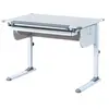 Image de Bureau Inclinable 1 Tiroir "Evan" 110cm Blanc