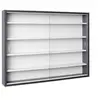 Image de Vitrine Murale Collection "Sacuma" 83cm Gris & Blanc