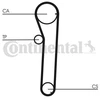 Image de Courroie De Distribution Ct817 Contitech Contitech Ct817 Daihatsu