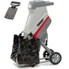 Image de Broyeur de végétaux électrique 2500W Sac 45L 2 Lames acier trempé Branches jusqu'à 45mm IKRA