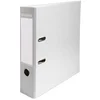 Image de Classeur à levier - Blanc - Dos large - 75mm - 2 anneaux -
