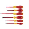 Image de Wiha Jeu de tournevis SoftFinish electric Fente, Phillips 6 pcs (00833)