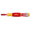 Image de Wiha Tournevis avec magasin d'embouts LiftUp electric Phillips, PlusMinus/Pozidriv, fente avec 6 slimBits sous blister (38613)