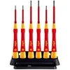 Image de WIHA - JEU DE TOURNEVIS DE PRECISION PICOFINISH ELECTRIC - FENTE, PHILLIPS, 6 pcs (42989)