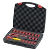Image de Jeu de clés à cliquet isolées 1/4' 21 pièces dans un coffret - - 43025