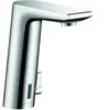 Image de Mitigeur de lavabo électronique avec manette de réglage de température sur secteur chromé