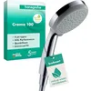 Image de hansgrohe Croma 100 - Pommeau de douche économie d'eau avec 9 l/min (EcoSmart), Douchette à main avec 4 types de jet, Douchette ronde (diamètre 100 mm), Chromé, 28537000 en occasion ou reconditionné