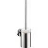 Image de Porte-brosse WC Hansgrohe Logis chromé