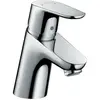 Image de Mitigeur lavabo Focus 70, avec tirette et vidage chromé