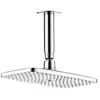 Image de Douche de tête Raindance E 240 avec raccord au plafond chromé