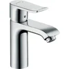 Image de Hansgrohe 31074000 7919864 Metris Mitigeur de lavabo à levier simple avec garniture d'écoulement 110 mm Chromé en occasion ou reconditionné