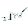 Image de Robinet mélangeur bain douche 4 trous Metris chromé