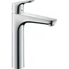 Image de Mitigeur lavabo Focus 190, avec tirette et vidage chromé