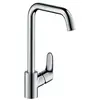 Image de hansgrohe Focus M41 - Mitigeur de cuisine, 1 jet, Robinet avec hauteur sous bec 260 mm, Robinetterie avec bec pivotant, Chromé, 31820000 en occasion ou reconditionné