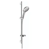 Image de Set de douche 150 3jet avec barre Unica'S puro 90 cm et porte-savon chromé Raindance Select S