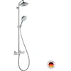 Image de Colonne de douche thermostatique Raidance S 240 EcoSmart chromé
