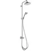 Image de Colonne de douche ou bain douche sans robinetterie Croma 220 chromé