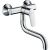 Image de Robinet de cuisine mural Focus M41 chromé