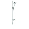 Image de Set de douche 120 3jet EcoSmart 9 l/min avec barre Unica'S puro 90 cm et porte-savon chromé Raindance Select E