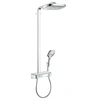 Image de Colonne de douche thermostatique Raindance Select E 300 3 jets avec mitigeur 30 cm chromé