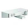 Image de Mitigeur bain douche thermostatique ShowerTablet Select 300 blanc et chromé