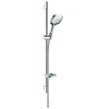 Image de Set de douche 150 3jet avec barre Unica'S puro 90 cm et porte-savon chromé Raindance Select E