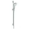 Image de Set de douche Vario EcoSmart avec 9 l/min barre Unica'Croma 90 cm blanc/chromé Croma Select E